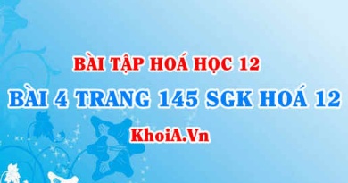 Bài 4 trang 145 SGK Hoá 12: Tính chất vật lí, tính chất hoá học hợp chất của sắt 2, sắt 3